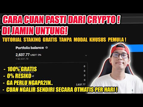CARA CUAN DARI CRYPTO TANPA RESIKO! TUTORIAL STAKING CRYPTO TANPA MODAL MENGGUNAKAN FLIPSTER