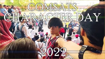 Comsats Character Day Vlog 2022