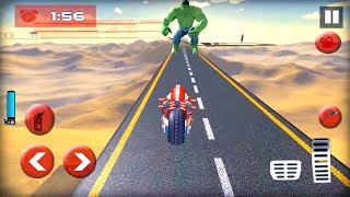 Incredible Monster Hero: Sci Fi Bike Adventure - Android Gameplay 2017 screenshot 3
