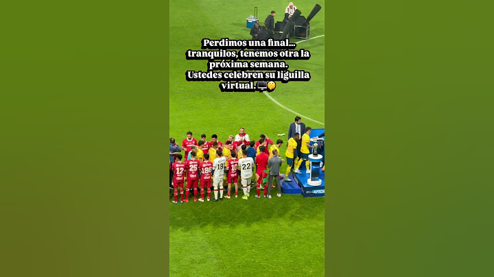Perdimos una final #clubamerica #ligamx #futbol
