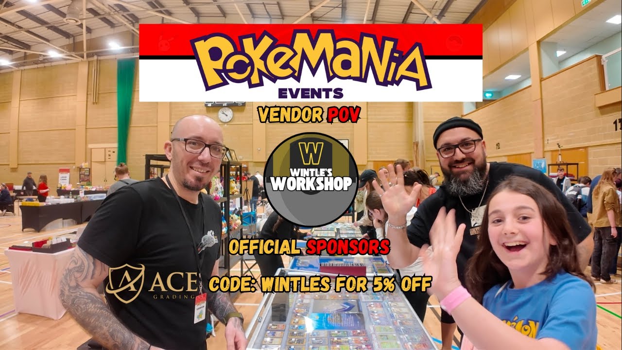 The BEST UK Card Show Events Pokémania at Burgess Hill