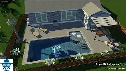 Devil Dog Pools - The Rocinante Design - 3D Animation Walk Through