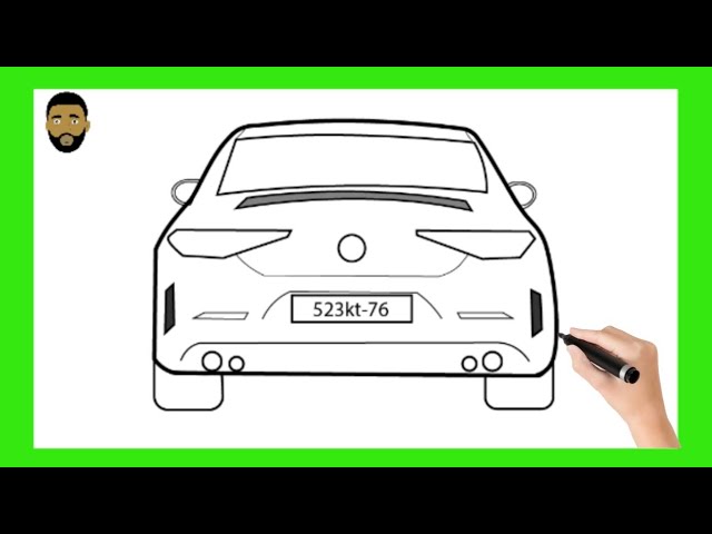 Como Desenhar e Colorir um Carro: Aula para Iniciantes (BMW E30) 