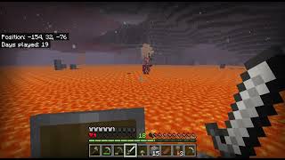 Minecraft Strider Jokey Zombie Piglin riding Strider onLawa#minecraft #minecraftmemes#minecrafthumor screenshot 5