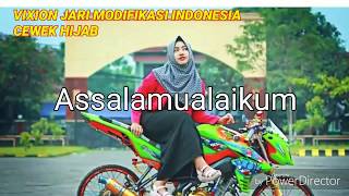 Modifikasi VIJAR Nusantara bersama cewek hijab