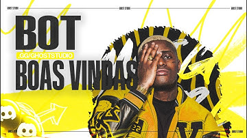 BOT BOAS-VINDAS com IMAGEM e Emoji GIF