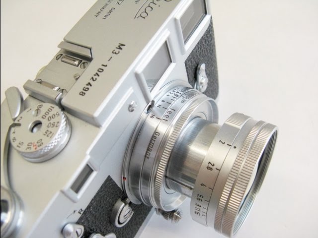 LEICA - 超美品、Leica M3&amp;Summicron(元:562,000円) Leica M3 Chrome Single Stroke camera with Leica 50/2 Rigid
