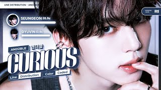 Download lagu AND2BLE (안티블) 'CURIOUS' | LINE DISTRIBUTION Color Coded |