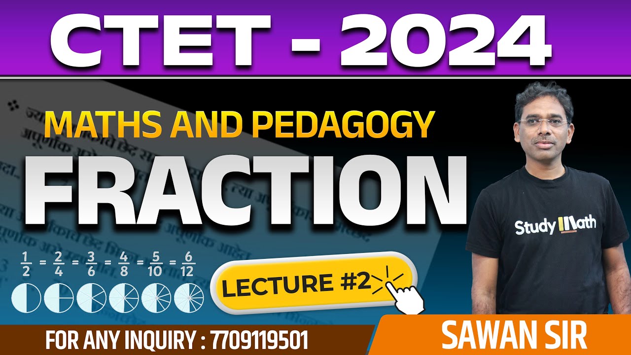 CTET 2024 MATH PAPER 1 II CTET MATHS VIDEO #2 II CTET MATHS AND ...