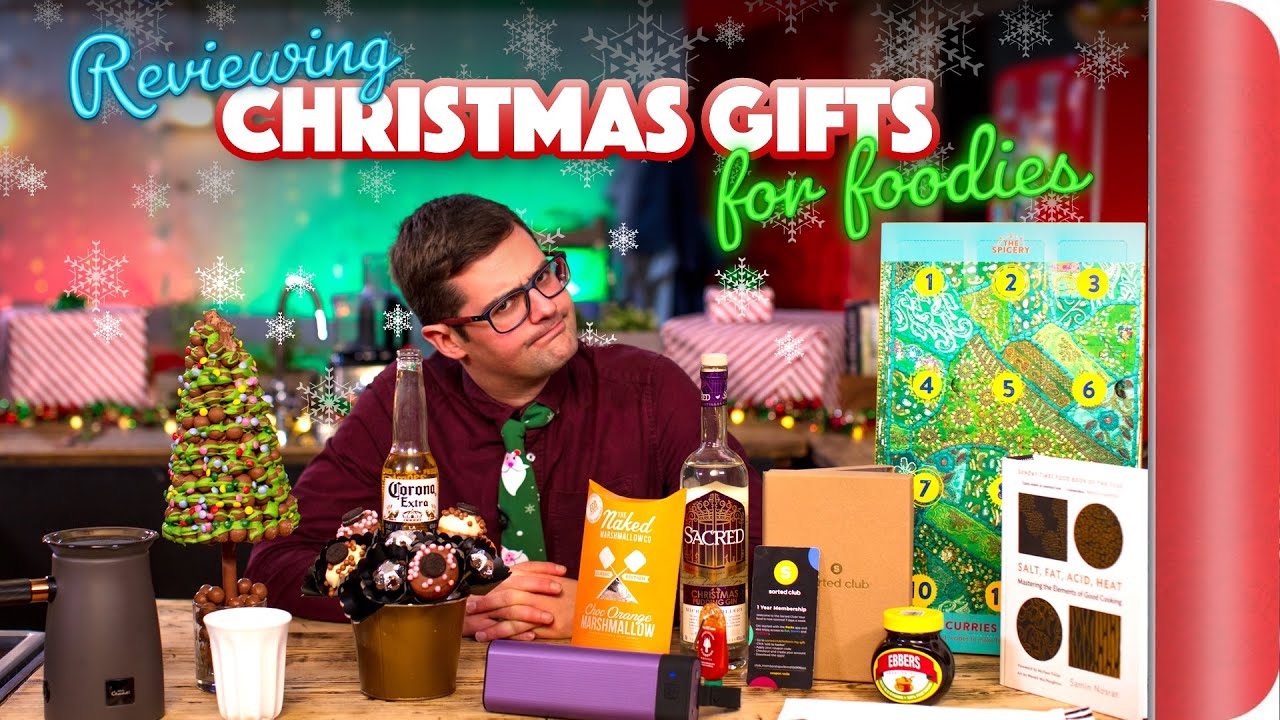 Reviewing Christmas Gifts For Foodies | Sorted Food