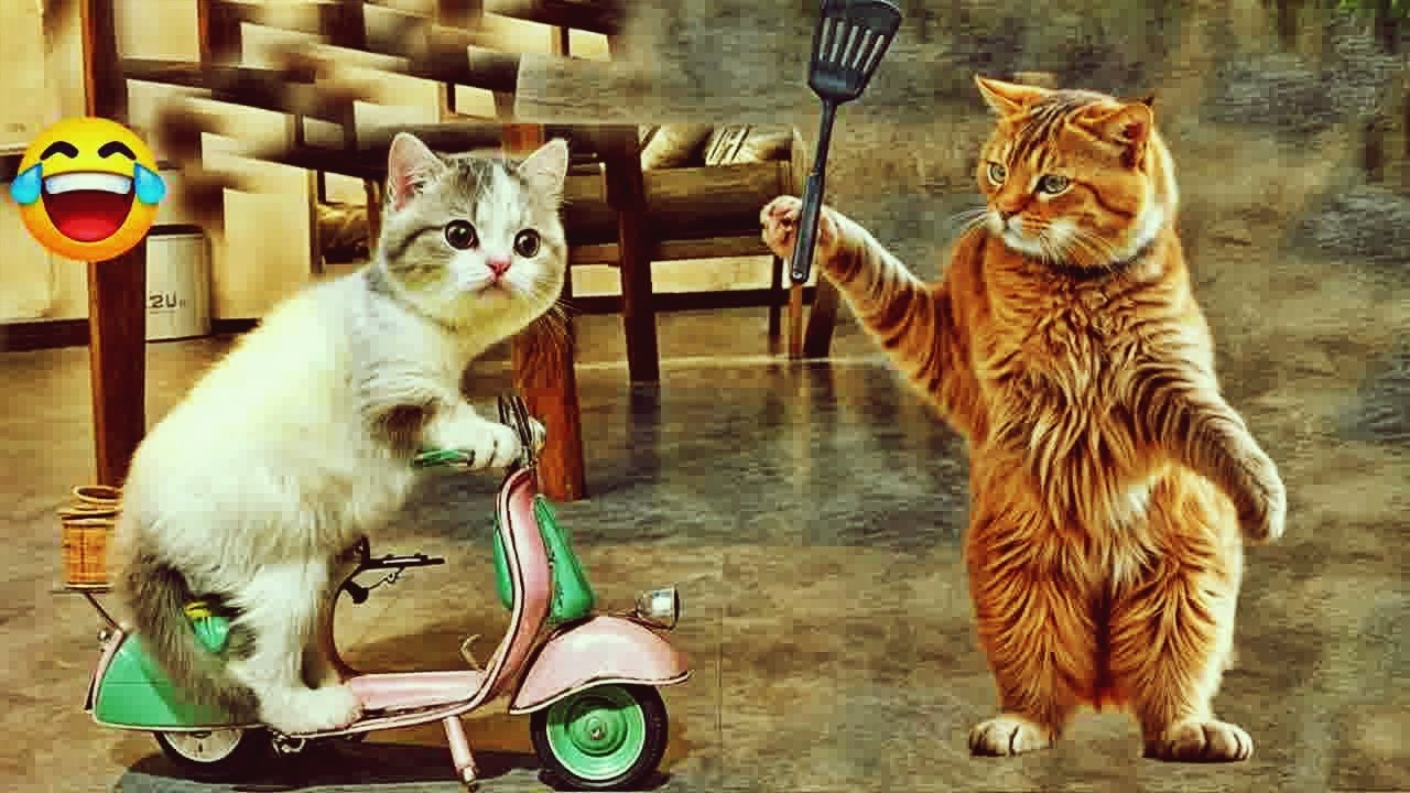 𝐓𝐡𝐞𝐬𝐞 𝐏𝐞𝐭𝐬 𝐖𝐢𝐥𝐥 𝐁𝐫𝐢𝐠𝐡𝐭𝐞𝐧 𝐘𝐨𝐮𝐫 𝐃𝐚𝐲 😂 𝐓𝐫𝐲 𝐍𝐨𝐭 𝐭𝐨 𝐋𝐚𝐮𝐠𝐡 😅 𝐅𝐮𝐧𝐧𝐲 𝐂𝐚𝐭𝐬 𝐚𝐧𝐝 𝐃𝐨𝐠𝐬 𝟐𝟎𝟐𝟒 😅