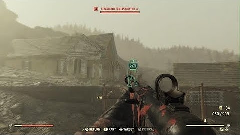 Fallout 76 - Take a picture of a Sheepsquatch