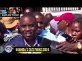 Elias lukwago press conference after casting his votes early in the morning 
