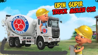 Upin ipin jadi Supir Truck Molen Cor , ipin senang ! GTA Lucu