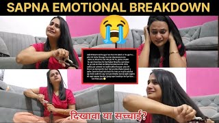 Sapna गई Depression म Sapna क Emotional Breakdown    