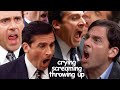 michael scott yelling for 10 minutes straight | The Office US | Comedy Bites