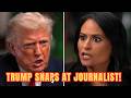 Trump Snaps at Journalist Over Struggling Farmers 😡