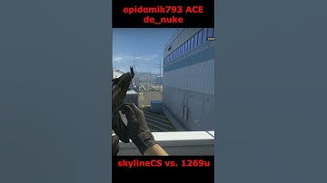 epidemik ACE on Nuke Match #shorts #csgo