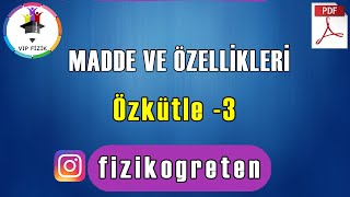Özkütle Soru Çözümü Pdf Tyt Fizik