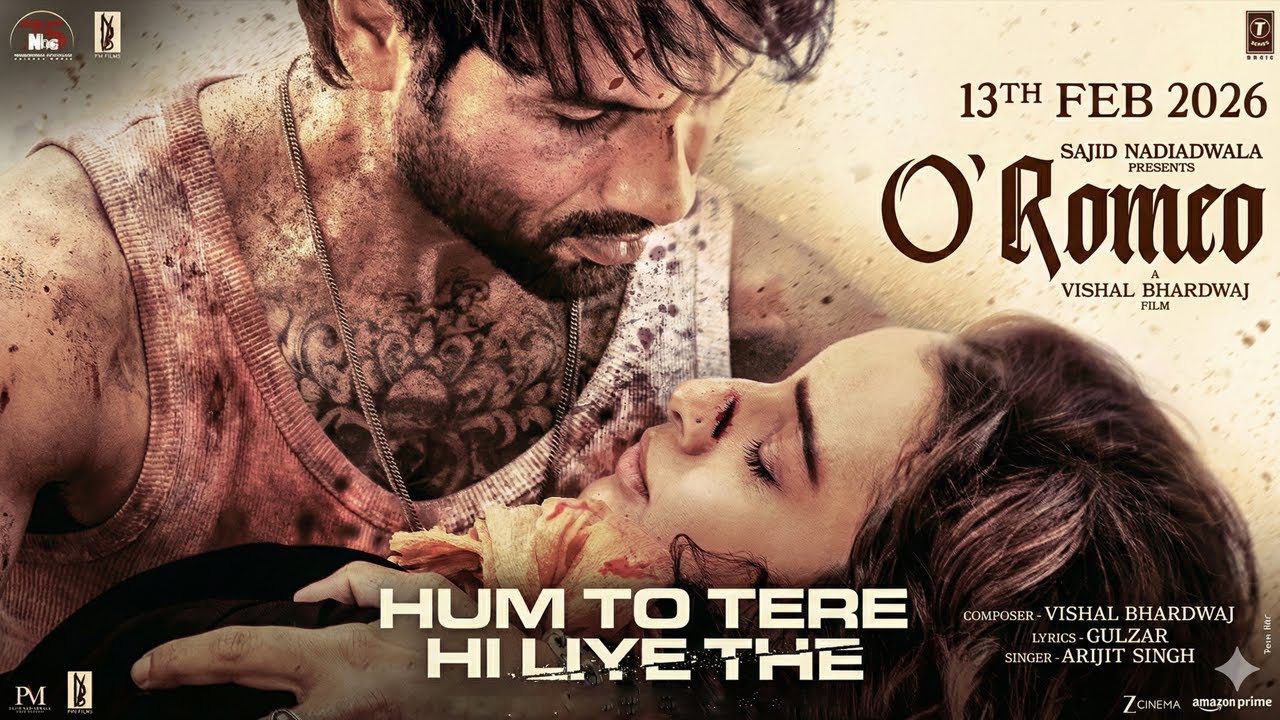 O Romeo Song | Hum To Tere Hi Liye The | Shahid Kapoor, Tripti Dimri| Arijit Singh | O Romeo Trailer
