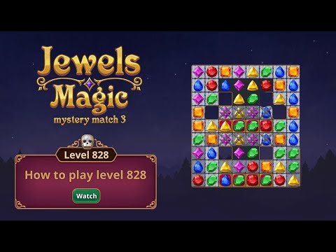 #828 Jewels Magic Mystery Match3