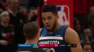 Tom Thibodeau Technical Foul for Screaming at Towns! (9\/2\/18)