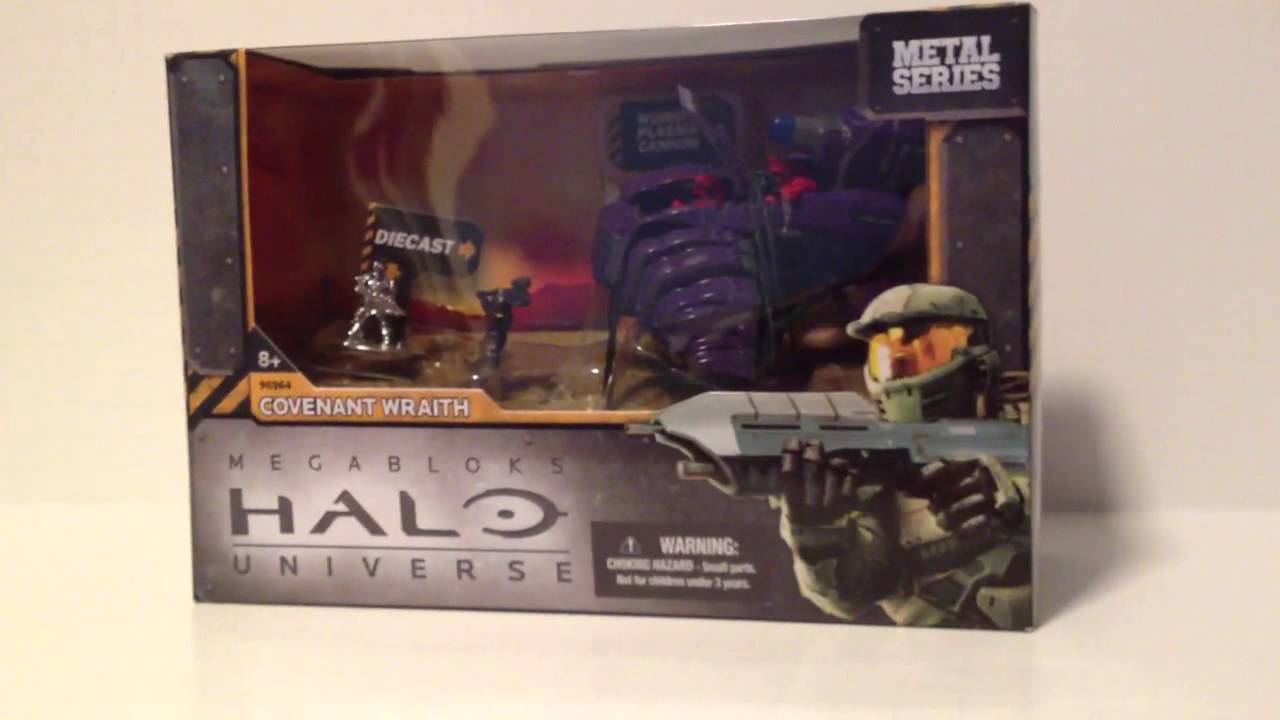 Wraith Metal Works Halo Mega Bloks Wraith Metal Series (Diecast) - YouTube