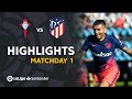 Resumen de RC Celta vs Atlético de Madrid (1-2)