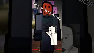 HOW TO SPAWN CHAMP IN STUPID IDIOT CAFE #roblox #robloxsic #robloxtutorial #robloxshorts
