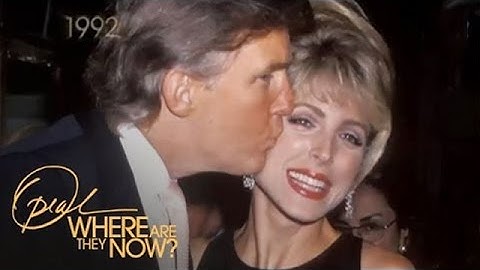 First Look: Marla Maples' Feelings About Donald Trump | Where Are They Now | Oprah Winfrey Network