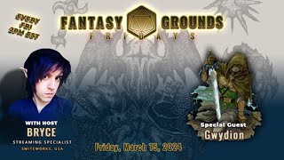Solo RPGs With Gwydion! | Fantasy Grounds Fridays