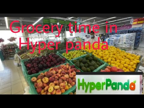 Grocery Time in Hyper Panda Supermarket
