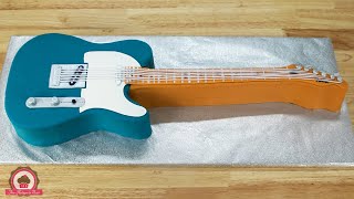 Guitar Birthday Cake