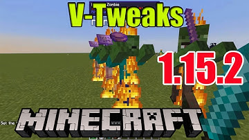 How To Download & Install V-Tweaks Mod 1.15.2 For Minecraft