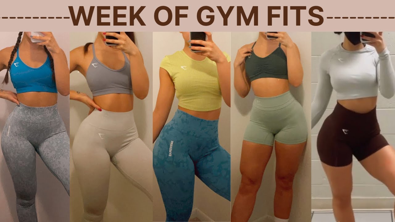 gym fits of the week  fitness IG besties pick my workout outfits 