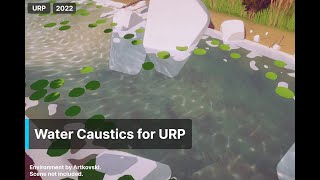 Water Caustics for URP Placement