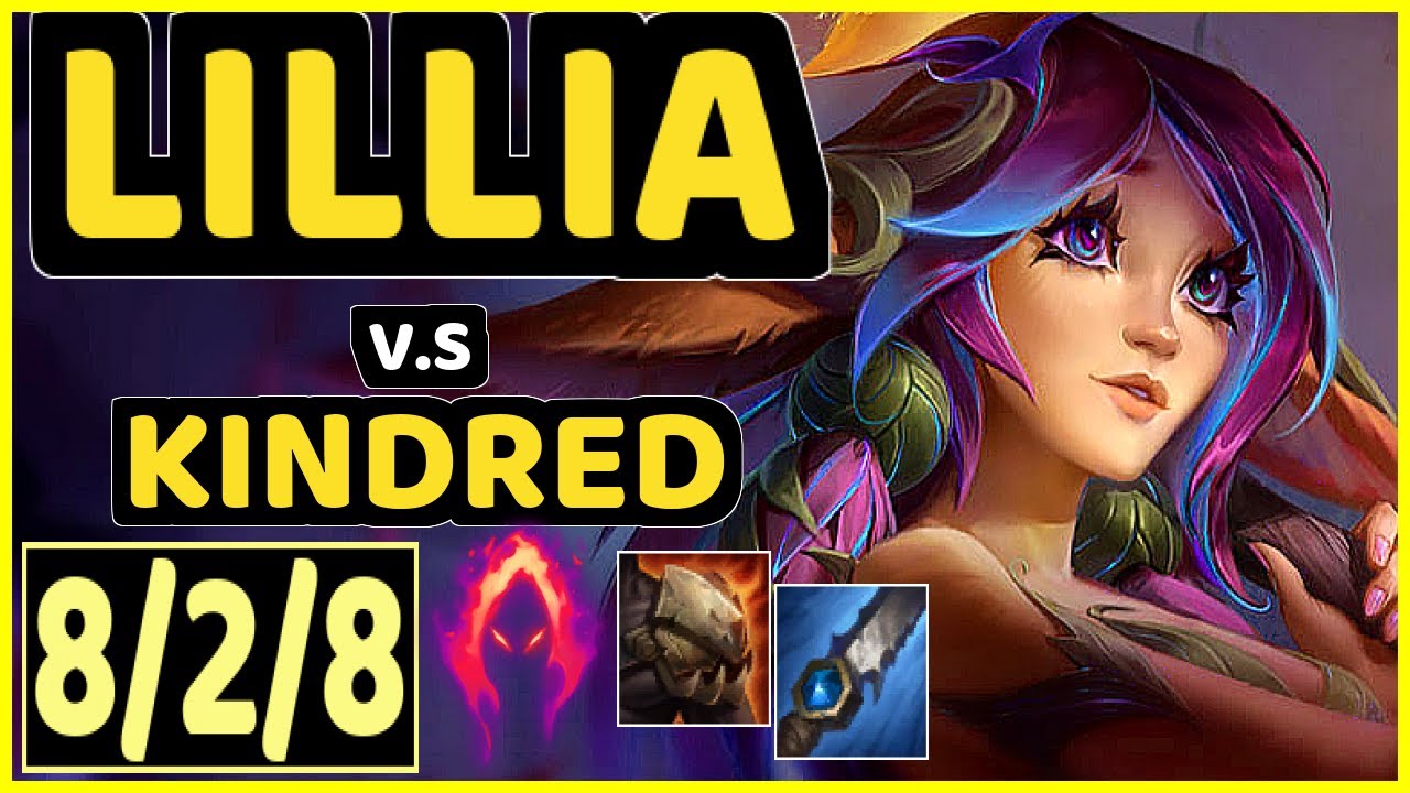 DJOKO (LILLIA) vs KINDRED - 8/2/8 KDA JUNGLE GAMEPLAY - EUW Ranked GRANDMASTER