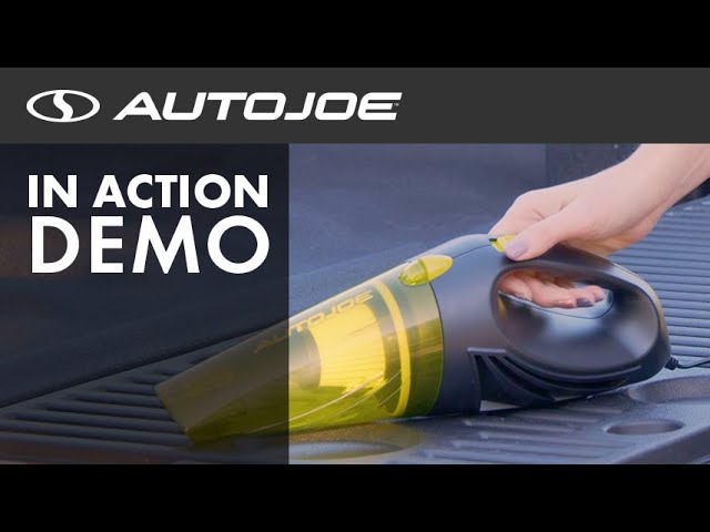 AUTO JOE ATJ-V501 12-Volt Portable Car Vacuum Cleaner, 2 HEPA Filters  842470129443