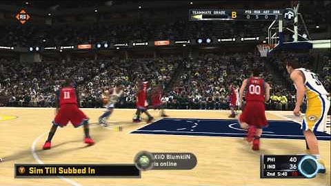NBA 2K11 - My Player - 3rd NBA Game