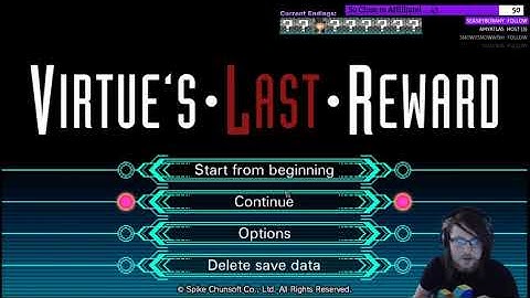 Part 7 - VLR – Zero Escape: Virtues Last Reward: The Nonary Games Trilogy - Full Playthrough Stream