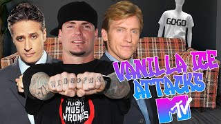 That Time Vanilla Iced Trash MTV Studios With a Baseball Bat