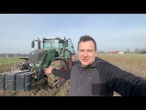 TEGO NIE POMALUJESZ ! FENDT 828 DOSTAJE W GARY NA 0,7 HA !