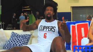Jerome's Digital Lounge w/ DeAndre Jordan | Clippers Media Day 2016 Guide