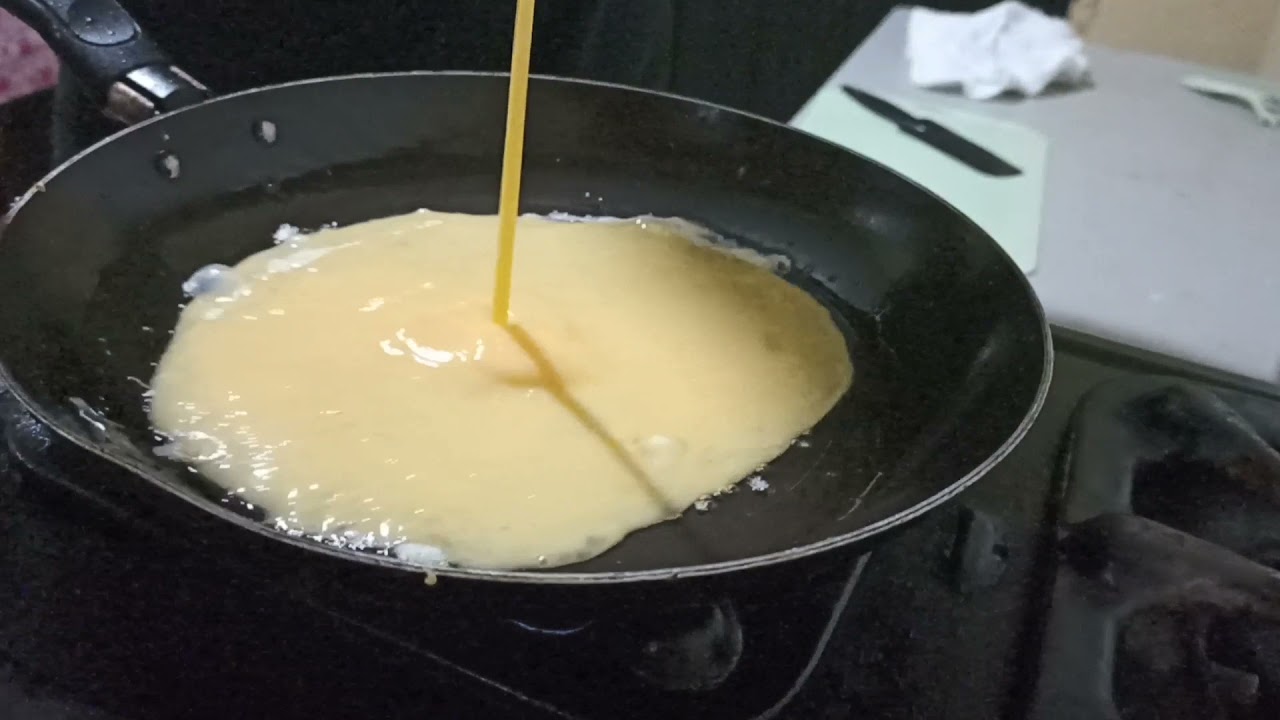 cómo hacer una tortilla francesa | azael Rocha
