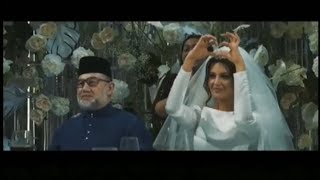 [video] Perkahwinan Sultan Muhammad V &amp; Oksana Voevodina