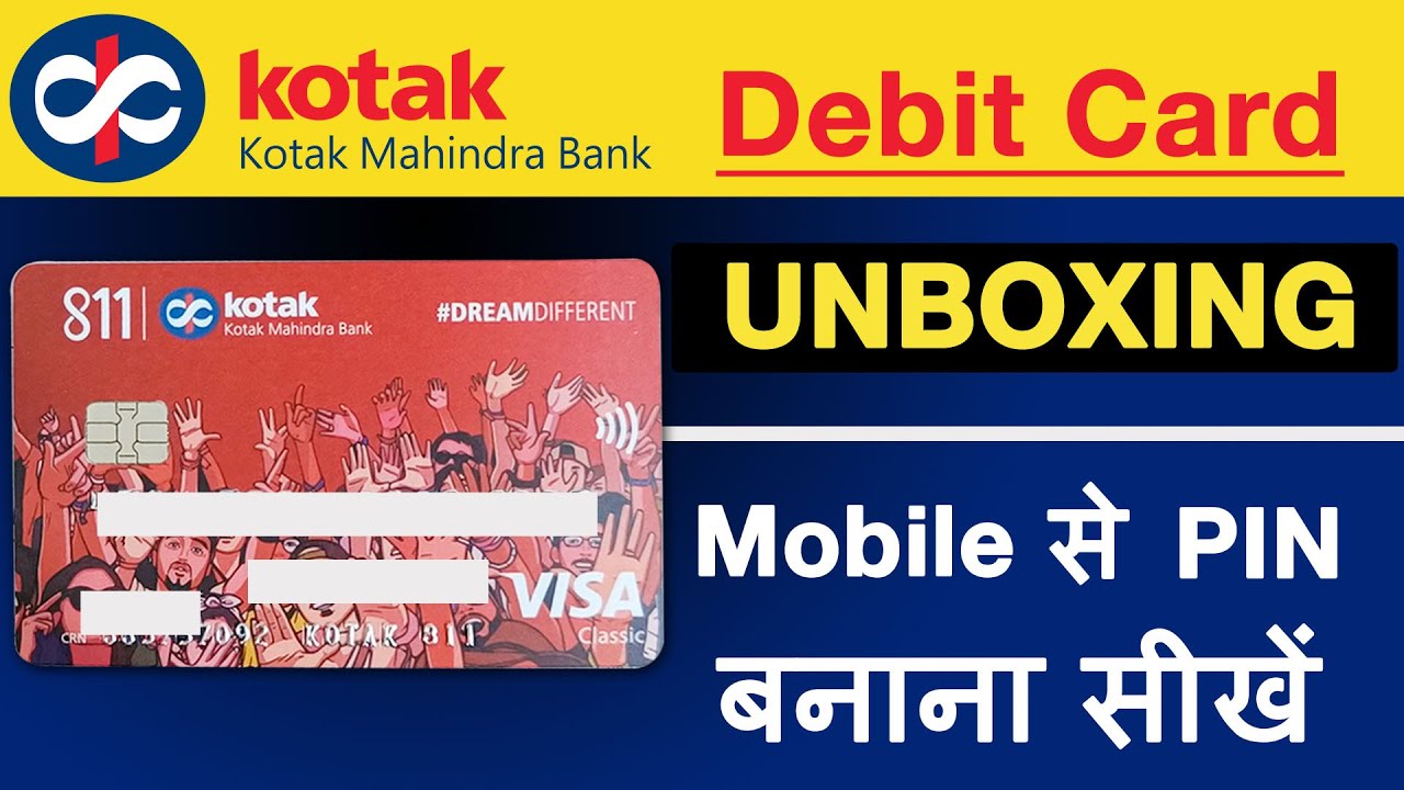 Kotak Bank Debit Card Unboxing Kotak ATM Pin Mobile Se Kaise Banaye kotak-bank-debit-card-unboxing-kotak-atm-pin-mobile-se-kaise-banaye