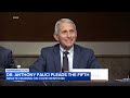 Dr. Fauci invokes Fifth Amendment in COVID-19 Senate hearing