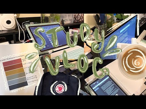 Study Vlog | Mini Stationary Haul, Annotating Books, Midterms