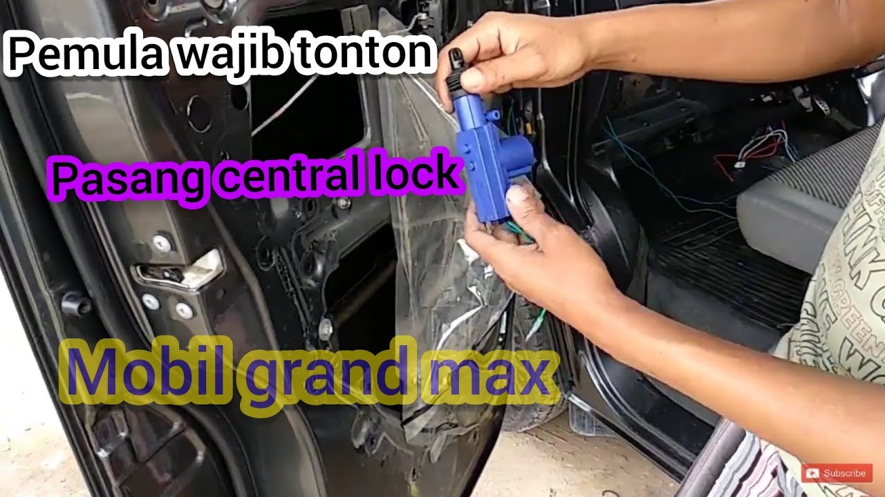Cara Memasang Central Lock Mobil Grandmax