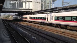 特急 スーパーひたち 50号(E657系)友部駅を通過/ 常磐線